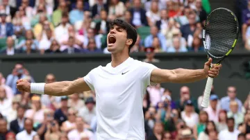 Wimbledon 2024 semifinal Carlos Alcaraz vs Daniil Medvedev