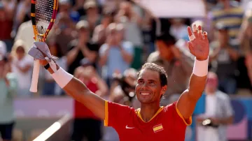 Rafael Nadal at Paris Olympics 2024