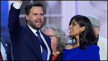 Usha and JD Vance