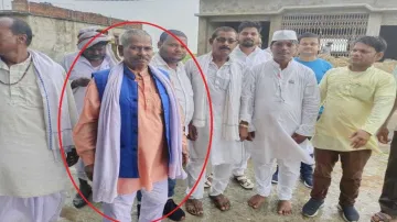 The man in the red circle is Mukesh Sahani's father -- FILE image.