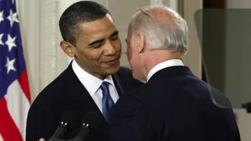 Joe Biden with Barack Obama