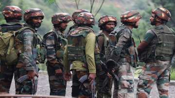 Army jawans during an encounter with terrorists (Image used for representational purposes)