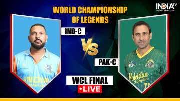 IND-C vs PAK-C WCL 2024 Final Live Score and Updates