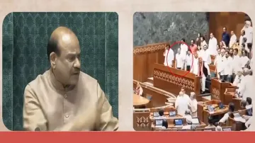 Lok Sabha Speaker Om Birla reprimands Rahul Gandhi for instigating Opposition members to enter the well of the House during PM Modi's reply to the Motion of Thanks to the President's address.