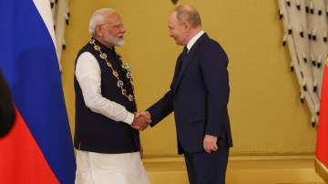 Modi gets Russian civilian award