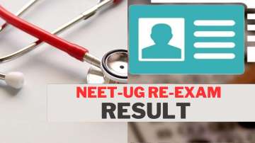 NEET-UG re-exam result 