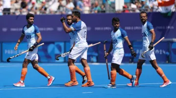 Indian hockey team.