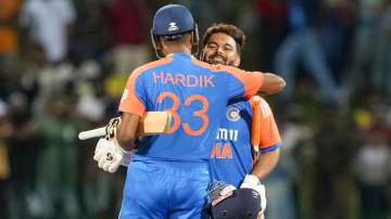 Hardik Pandya and Rishabh Pant.