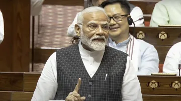 PM Modi in Rajya Sabha 