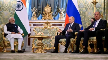 PM Modi in Russia