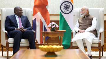 UK Foreign Secretary David Lammy meets PM Narendra Modi in New Delhi