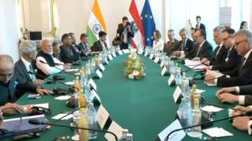 PM Modi holds talks in Austria