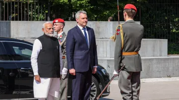 PM Modi in Austria