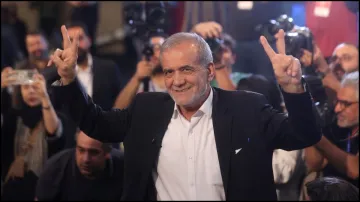 Iran's President-elect Masoud Pezeshkian.