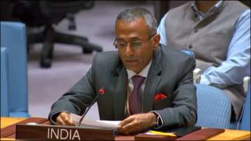 R Ravindra, Deputy Permanent Representative to the UN, speaks at the Open Debate.