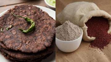 Gluten-free ragi flour roti for added health benefits