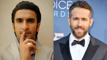 Ranveer Singh and Ryan Reynolds 