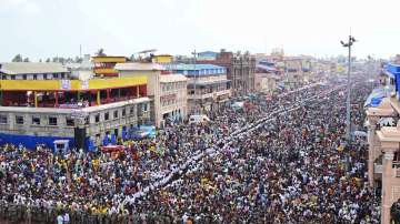 Lakhs of devotees during Rath Yatra festival