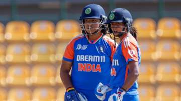 Richa Ghosh and Harmanpreet Kaur.