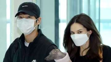 Song Joong Ki and Katie Louise Saunders