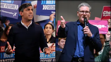 UK elections 2024: Rishi Sunak vs Keir Starmer