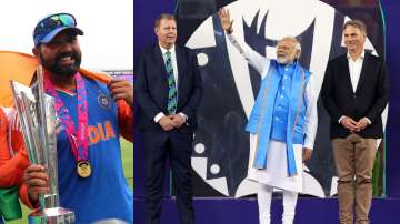 Team India skipper Rohit Sharma thanked Prime Minister Narendra Modi for his congratulatory message following the T20 World Cup win