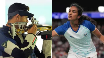 Swapnil Kusale will be taking part in the men's 50m rifle 3 positions final while PV Sindhu will be playing her Round of 16 match in women's singles match