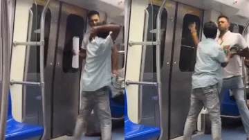 Man slaps passenger