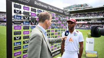 Mike Atherton speaks to Kraigg Brathwaite.