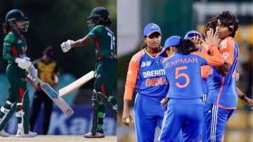 India vs Bangladesh Women's Asia Cup semifinal.