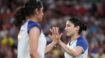 Ashwini Ponnappa and Tanisha Crasto.