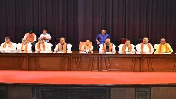 Yogi Adityanath holds key party meet