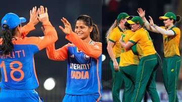 India and South Africa women players.