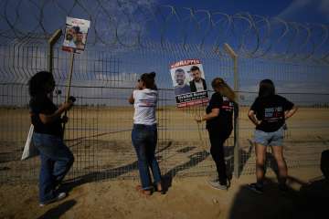 Families of hostages have been protesting to bring their kin back from Hamas' captive