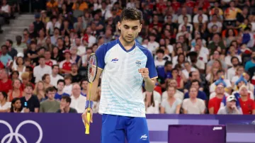 Lakshya Sen will take on Chinese Taipei's Chen Chou in the Paris Olympics quarter-finals of men's singles in badminton