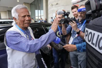  Chief Adviser to Bangladesh's interim government, Muhammad Yunus