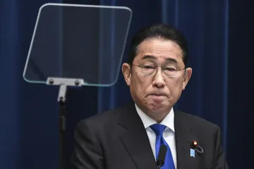 Japan Prime Minister Fumio Kishida