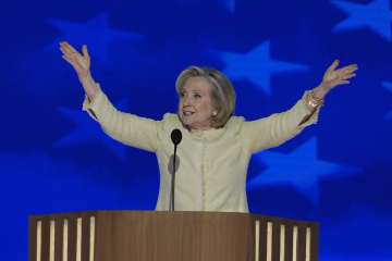 Hillary Clinton at DNC