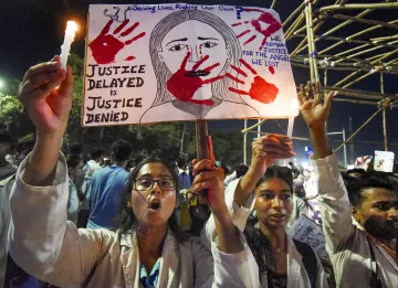 Protest against RG Kar medical student rape and murder case