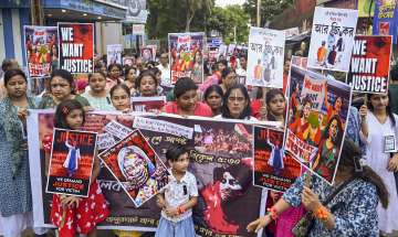 Protest against Kolkata rape and murder case