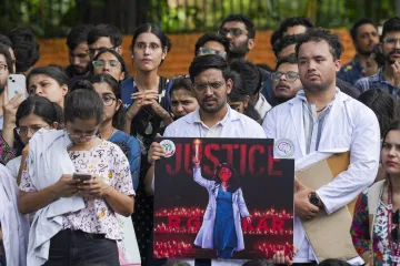 Nationwide protests were held by medical professionals in the aftermath of Kolkata rape and murder case