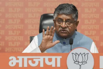 Senior party leader Ravi Shankar Prasad 