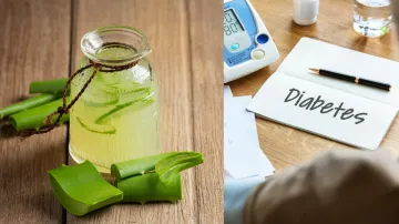 Drinking aloe vera juice in morning can control sugar