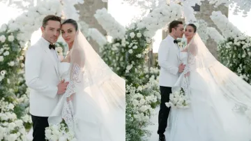 Amy Jackson ties knot with actor Ed Westwick