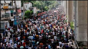 Massive protests engulfed Bangladesh in the past few weeks.