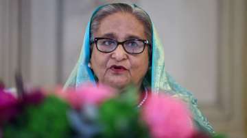  Bangladeshi Prime Minister Sheikh Hasina speaks during the annual Munich Security Conference, in Mu