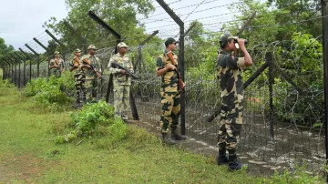 BSF, Bangladesh violence, Tripura, infiltration bid