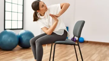 Types of exercises that can be using a chair