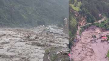 Cloudburst in Shimla and Mandi 