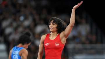 Vinesh Phogat was disqualified at the Paris Olympic Games for being overweight.